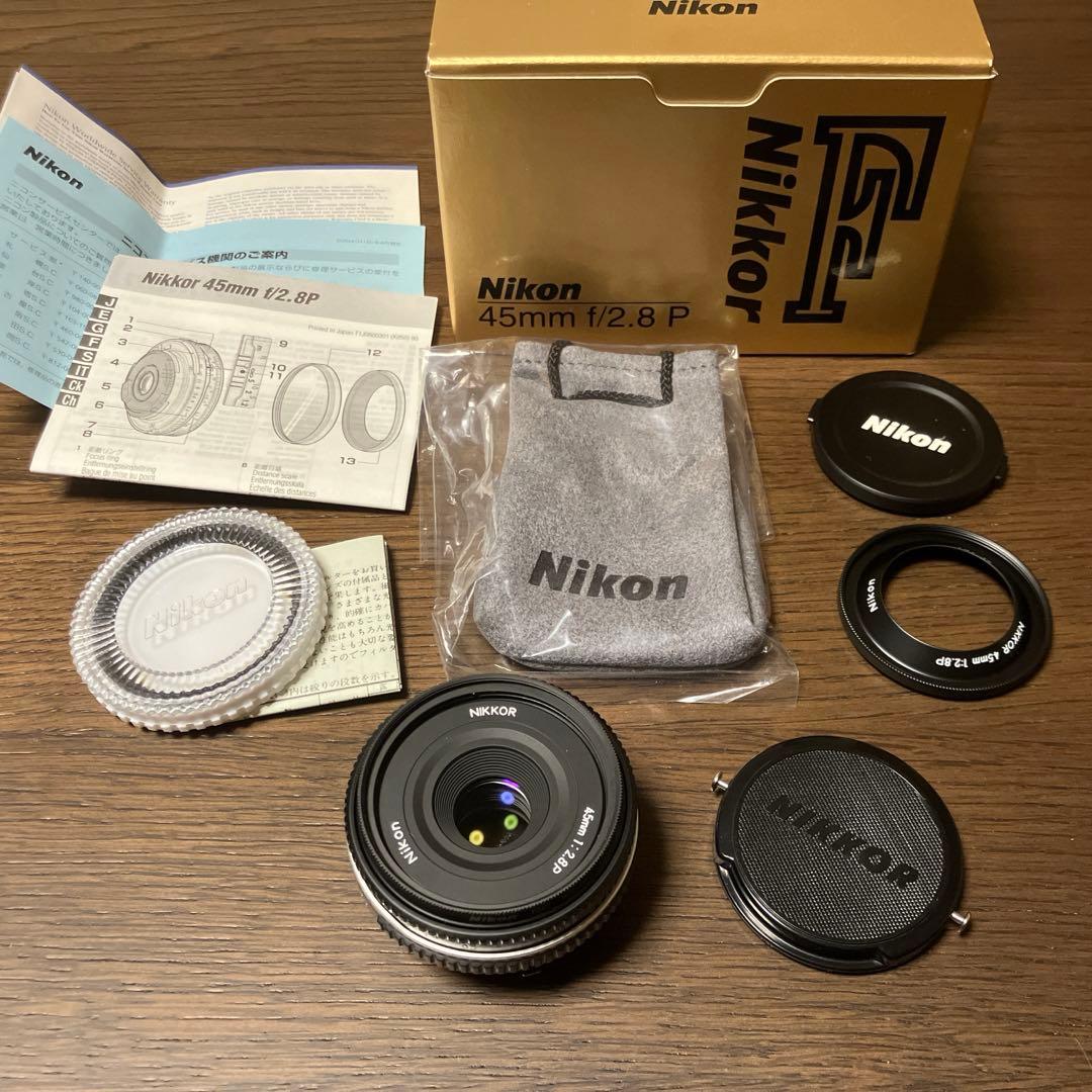 【美品】Nikon 45mm f/2.8 P Nikon NIKKOR 45mm f/2.8P