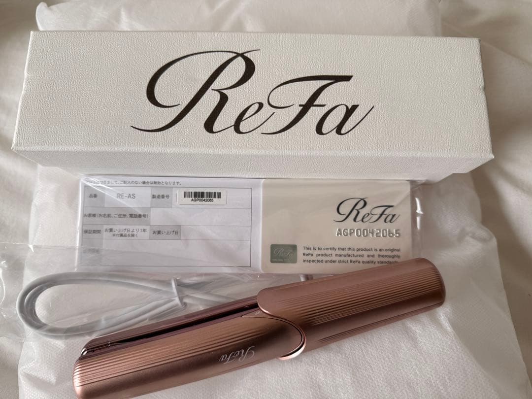ReFa リファ フィンガーアイロンST ピンク リファフィンガーアイロン ST 6 - ReFa FINGER IRON ST 6 | 商品情報