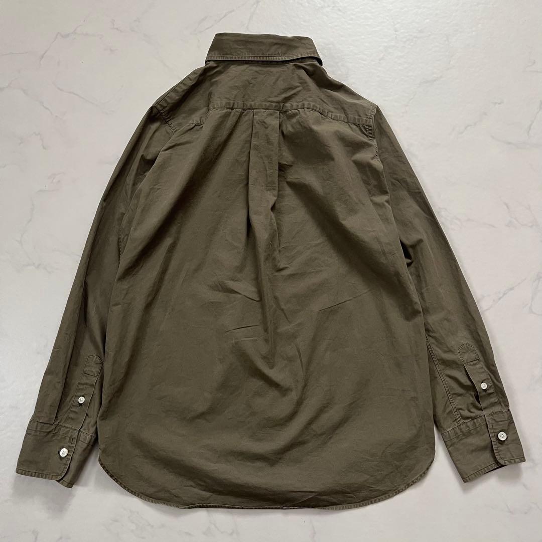 希少 02サイズ マディソンブルー マダムシャツウォッシュアウト カーキ
