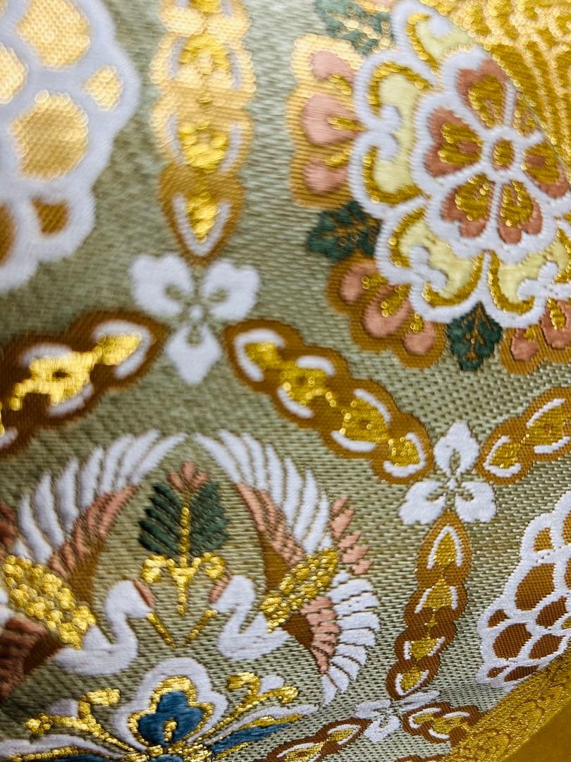 新品 作家物美しい京友禅に大きめ金駒刺繍12個付き品格溢れる黒留袖