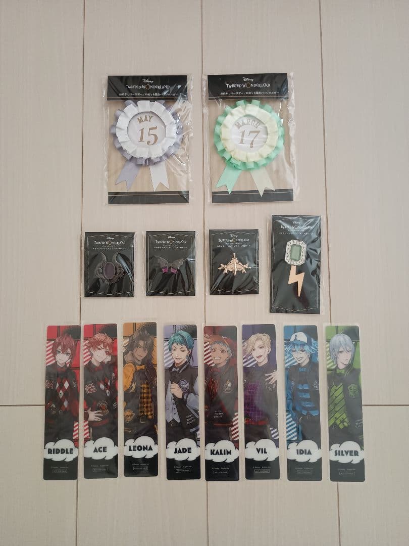 TWISTED-WONDERLAND おめかしバースデー限定グッズ グッズ-カード】ディズニー ツイステッドワンダーランド