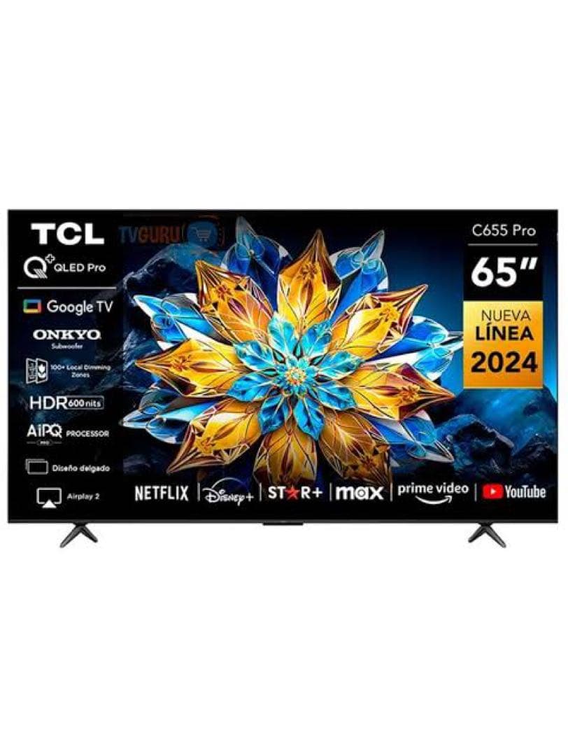 全国送料無料❣️未使用TCL 65型4K量子ドットスマートテレビネット動画