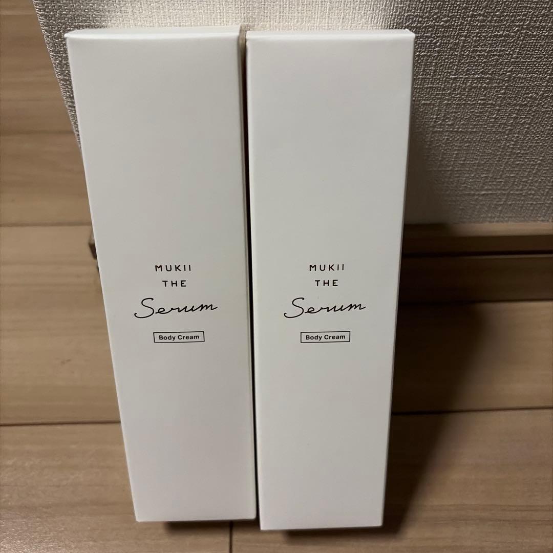 mukii ミューキー　ザ　セラム　ボディークリーム　2本セット 通常販売 ボディークリーム》MUKII THE serum Body Cream《serum