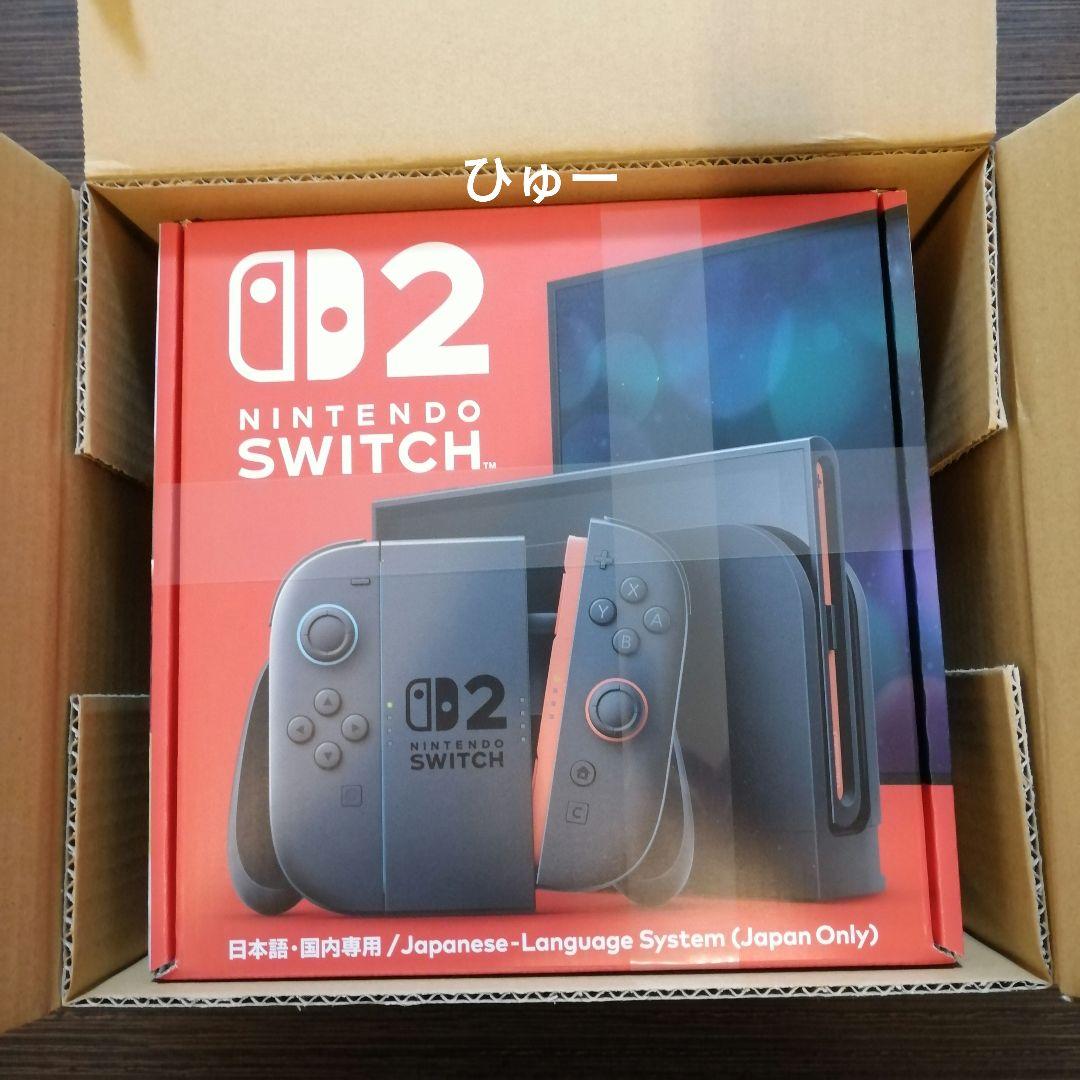 Nintendo Switch2 本体　日本語・国内専用　3年保証付き Nintendo Switch Switch2 本体 日本語・国内専用 マリオカート