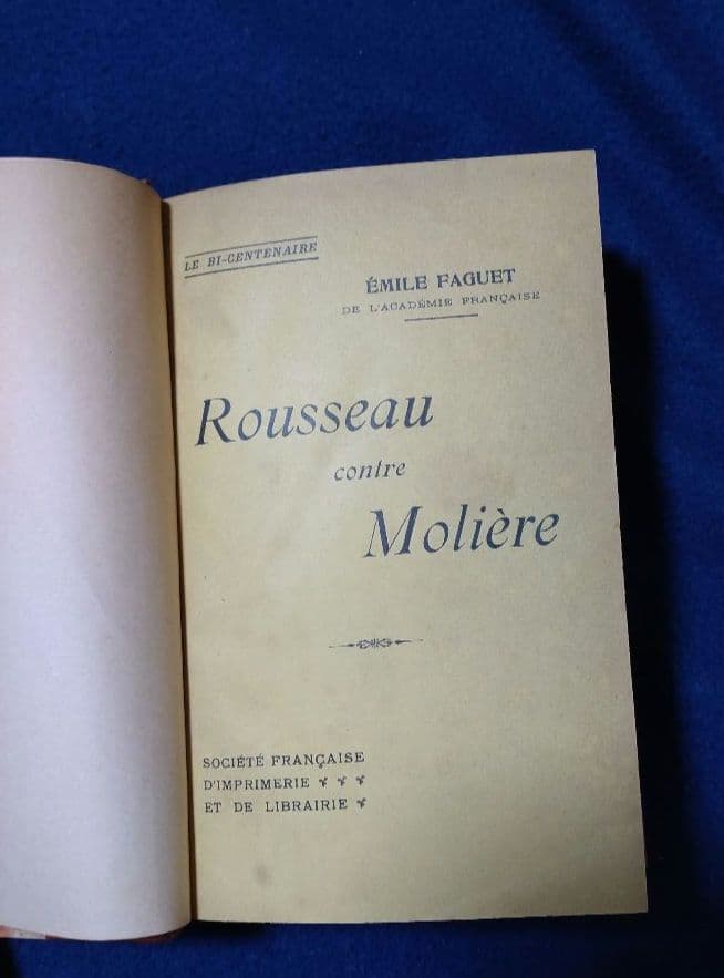 Emile Faguet著 J.J.Rousseau研究書 全5巻 革装丁高級本 - メルカリ