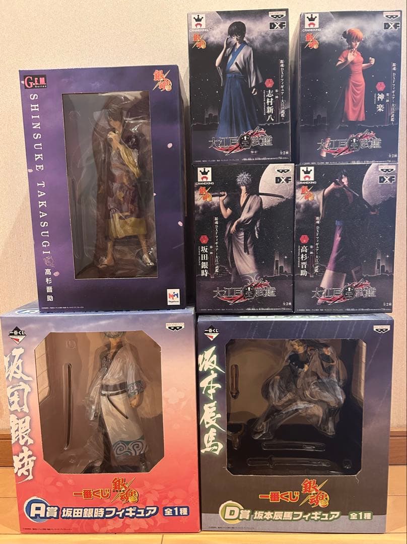 【未開封】銀魂 フィギュア 坂田銀時 高杉晋助 志村新八 神楽 銀魂 高杉晋助｜商品情報｜メガホビ MEGA HOBBY STATION｜メガハウスの