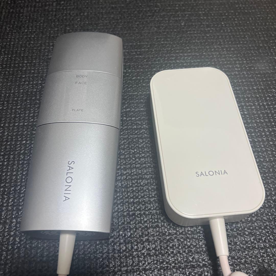 SALONIA FLASH CRYSTAL SILK EPILATOR - メルカリ