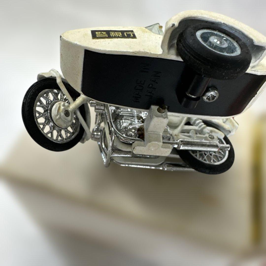 ダイヤペット カワサキ650 W1 1/20 警視庁白バイサイドカー - メルカリ