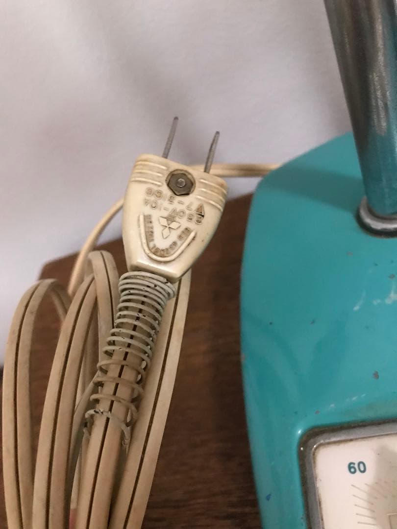 希少 昭和レトロ スクエア型 三菱 扇風機 R-30EC 動作品 - メルカリ