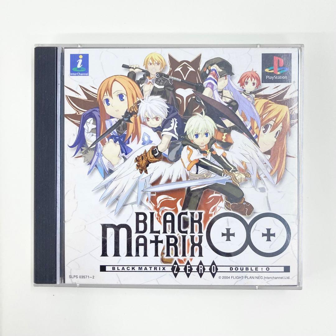 激レア2枚組 PS BLACK MATRIX 00 ブラックマトリクスダブルオー - メルカリ