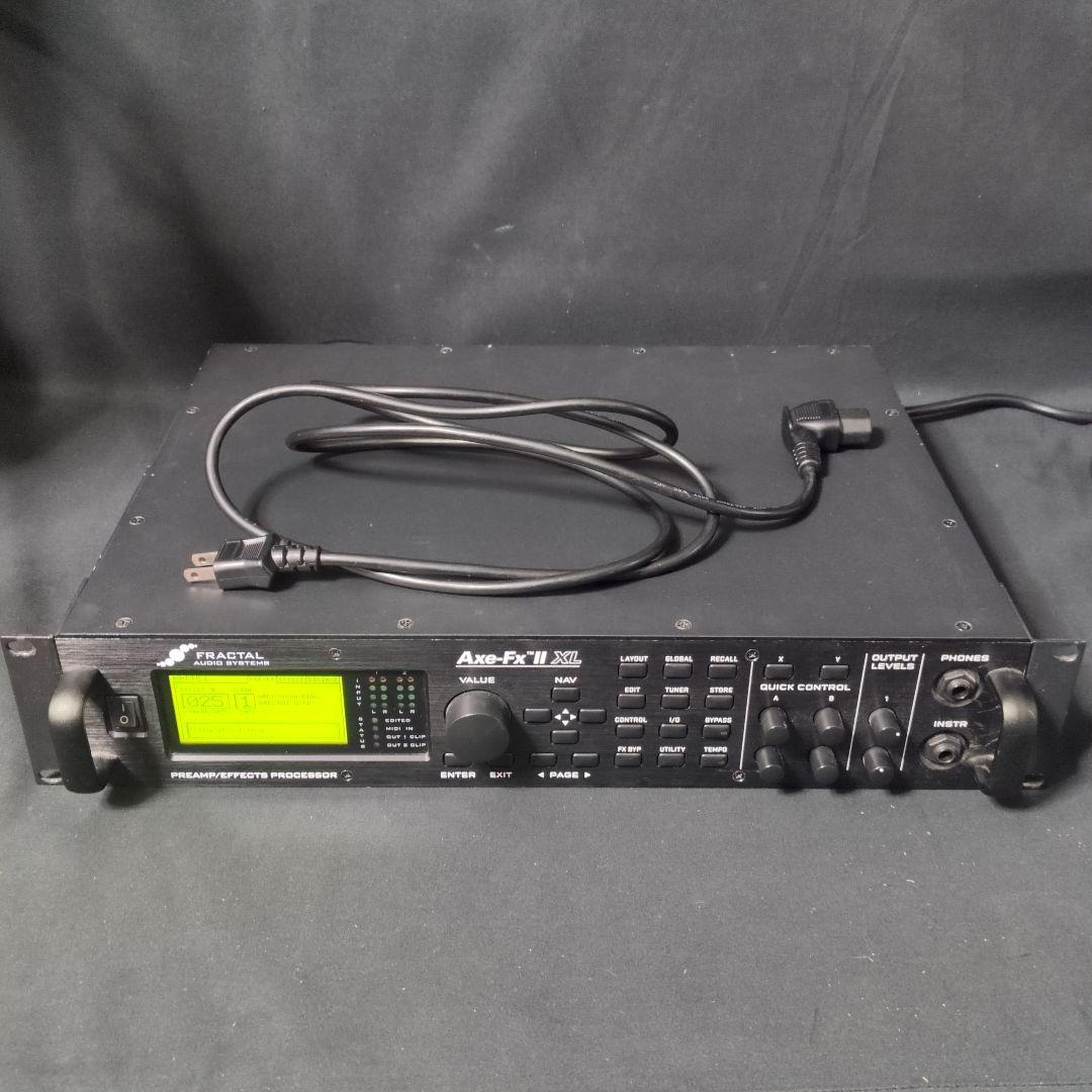 ギター Fractal Audio Systems Axe-Fx II XL Axe-Fx II XL+ - Fractal Audio Systems