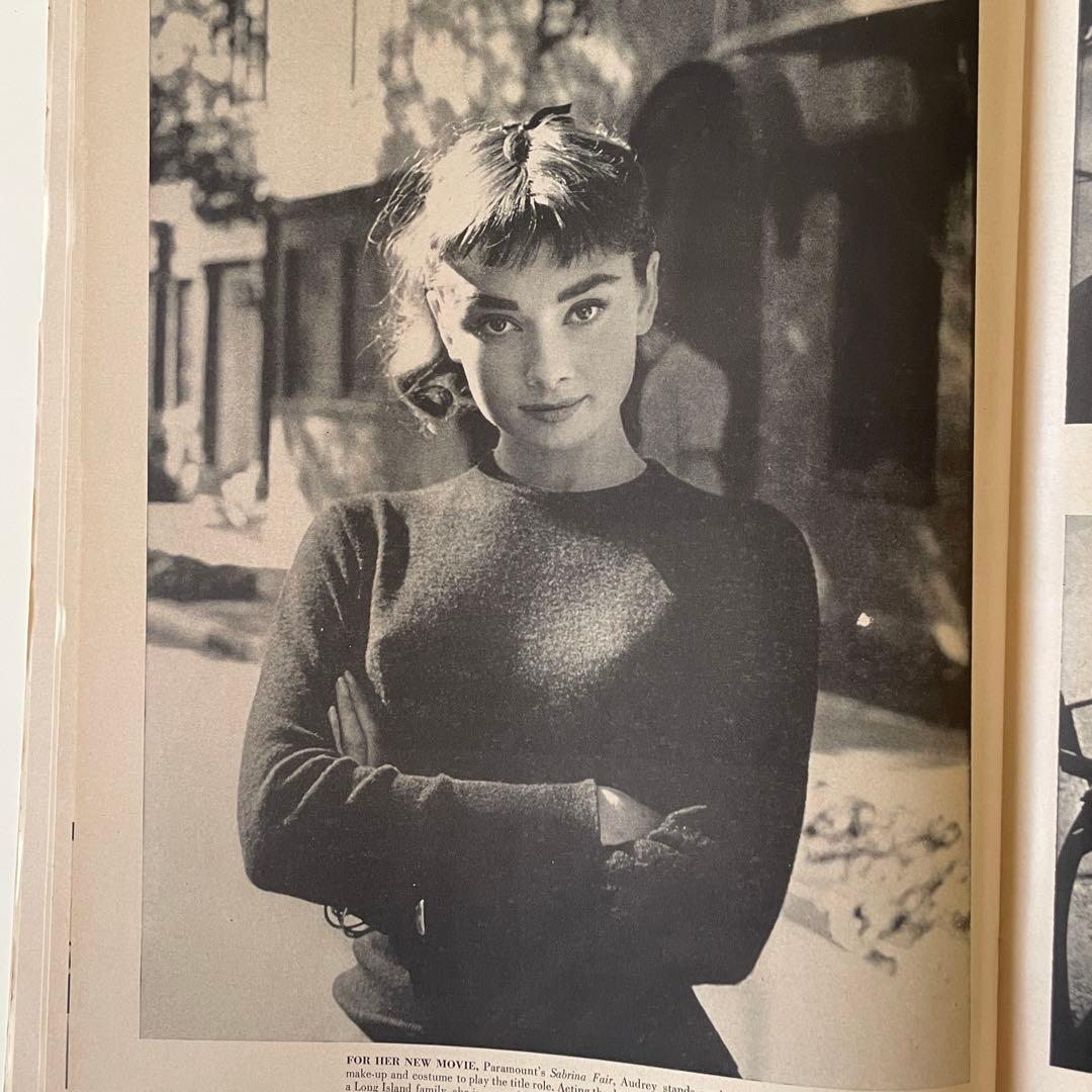 オードリーヘップバーン（表紙）LIFE ライフ ビンテージ雑誌 1953年