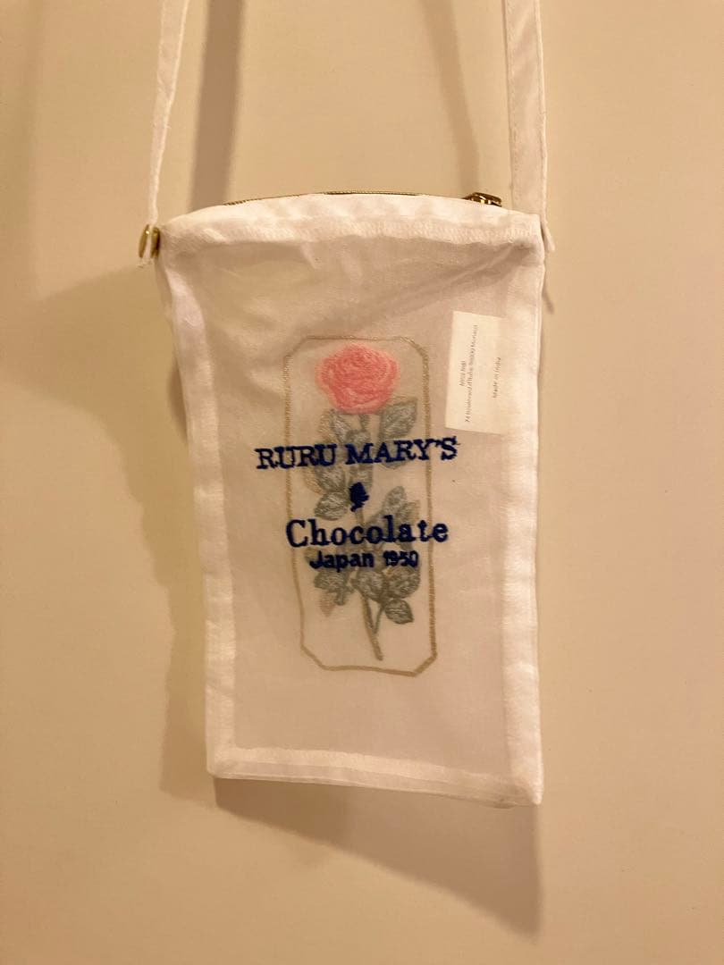 ブリジットタナカ RURU MARY'S バラ ローズ スマホショルダーバッグ