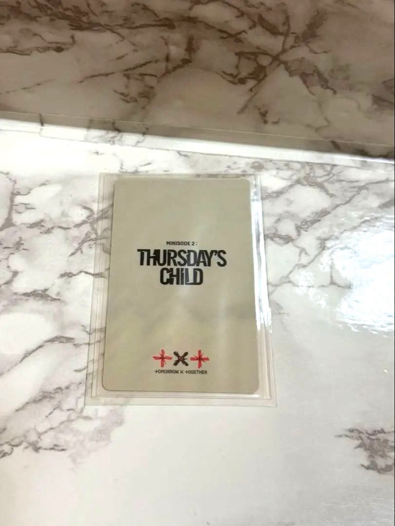 TXT ホログラムトレカ Thursday's Child Weverse特典 - メルカリ