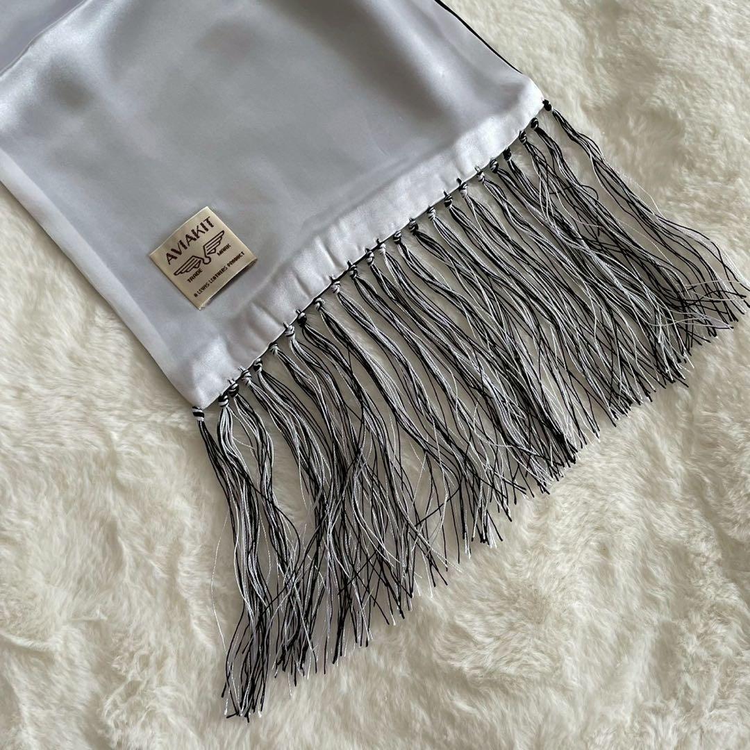 Lewis Leathers スカーフ AVIAKIT シルク two tone - メルカリ