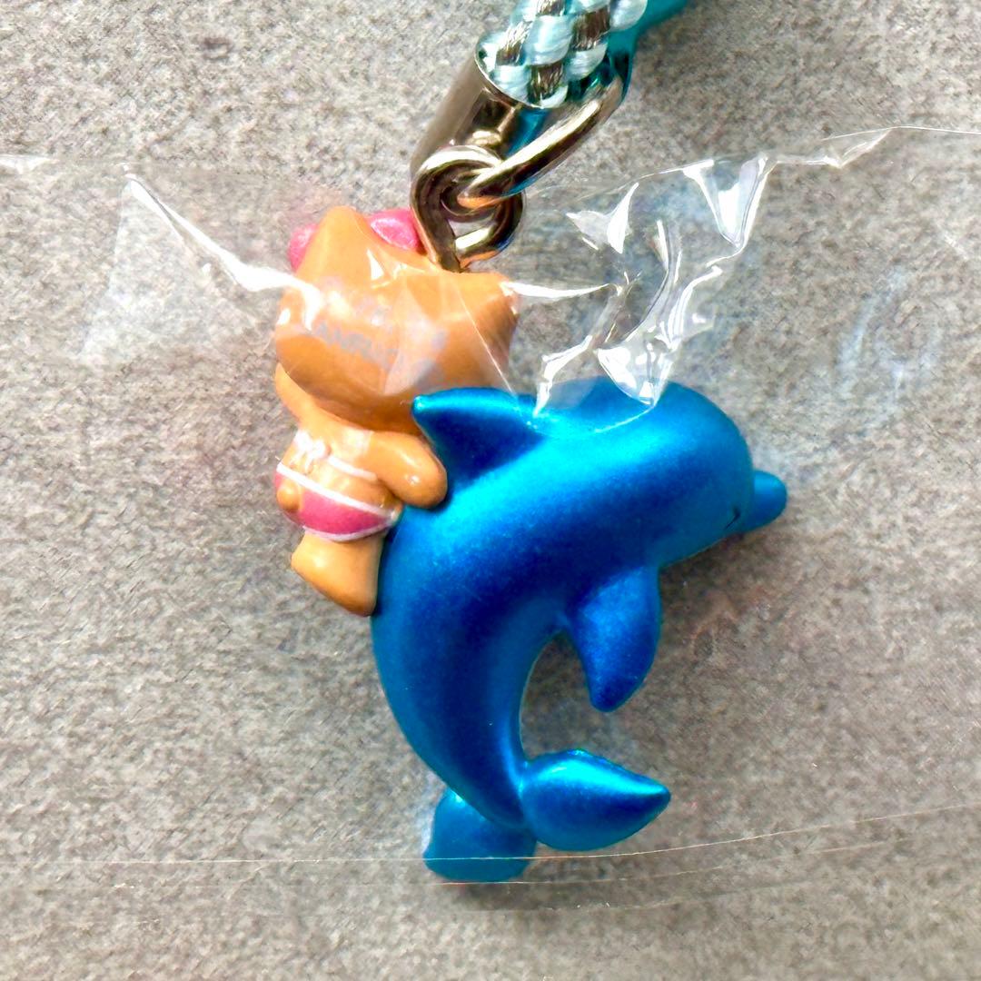 水族館限定 イルカとキティ 根付け ストラップ ご当地キティ レア