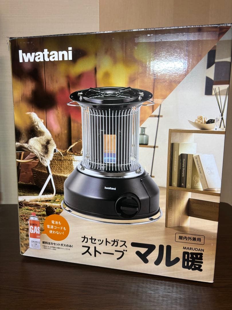 新品　イワタニ　Iwatan マル暖 CB-STV-MRDカセットガスストーブ カセットガスストーブ “マル暖” | 岩谷産業