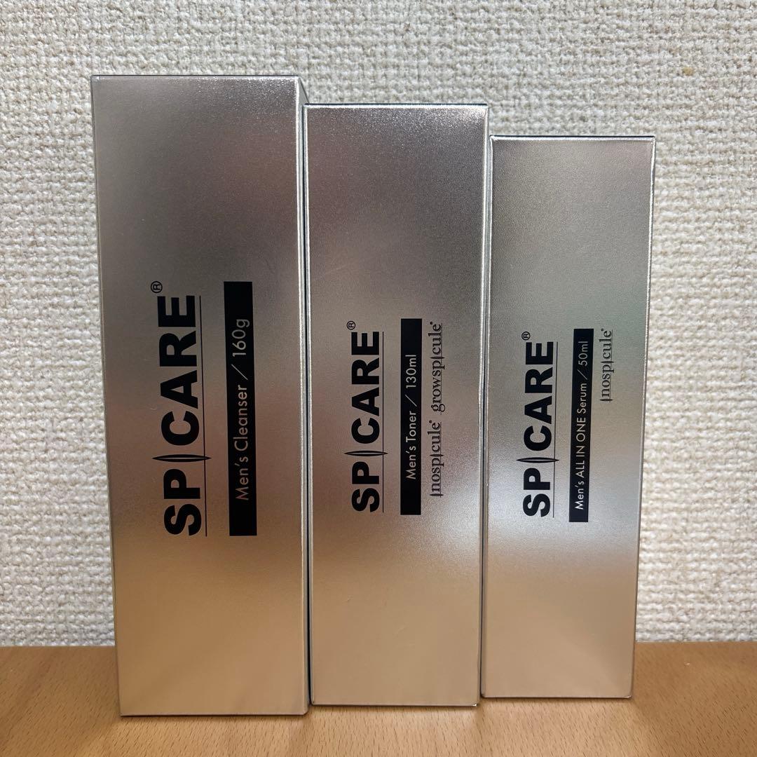 SPICARE スピケア メンズ スキンケア 化粧水 美容液 洗顔料 - メルカリ