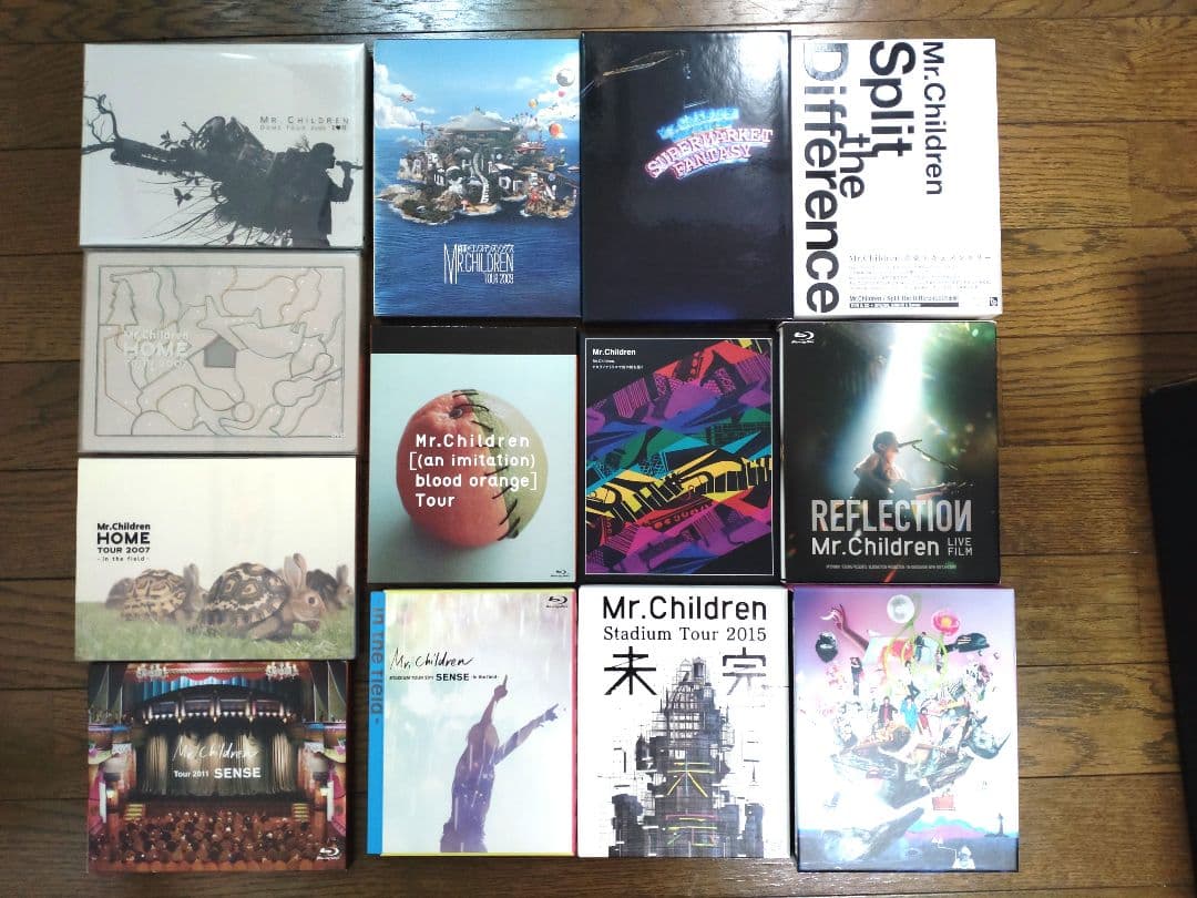 【Mr.Children】DVD・Blu-ray 13作品 まとめ売り Mr.Children DVD & Blu-ray セット 9本 - メルカリ