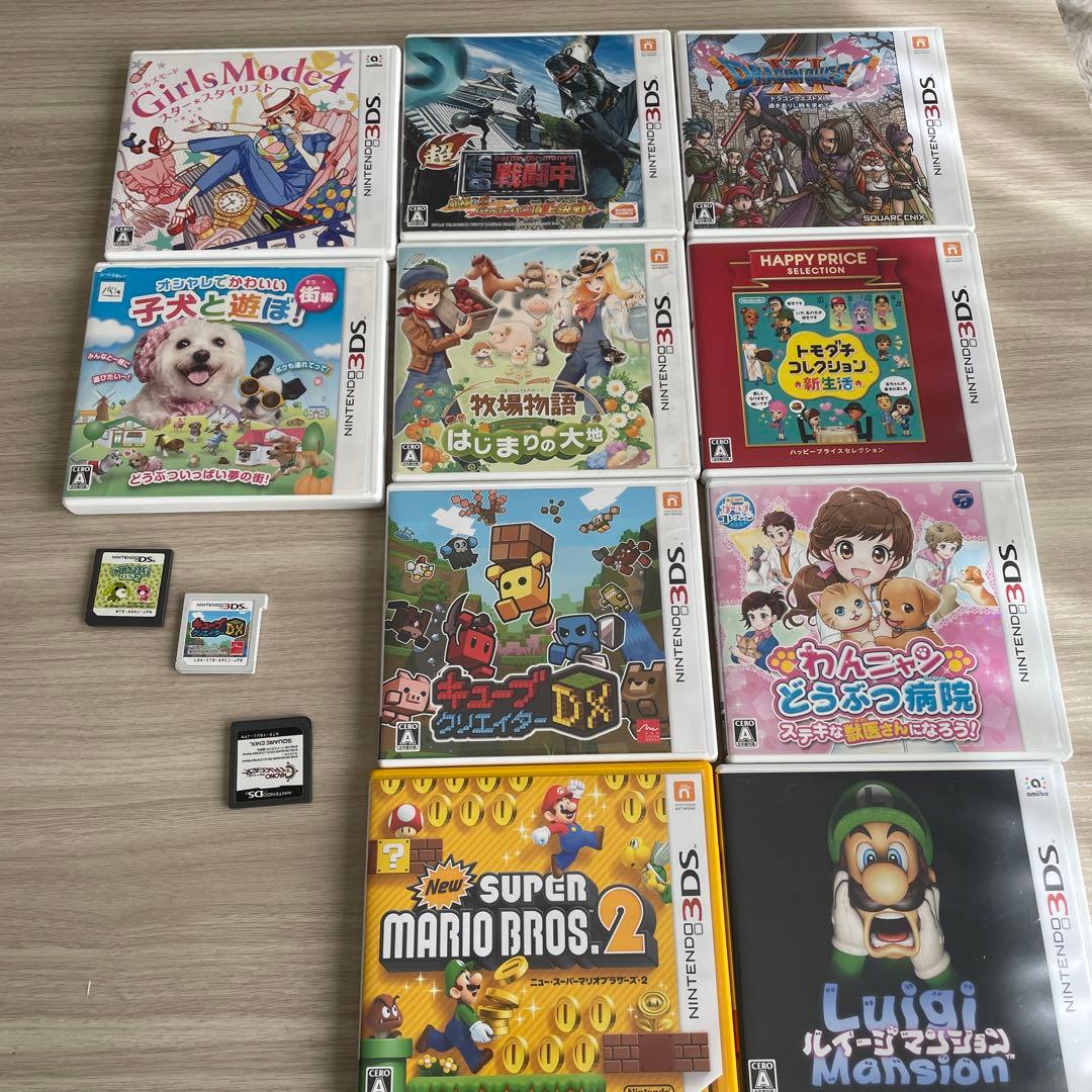 3DSソフト DSソフト まとめ売り13個 バラ売り不可 - メルカリ