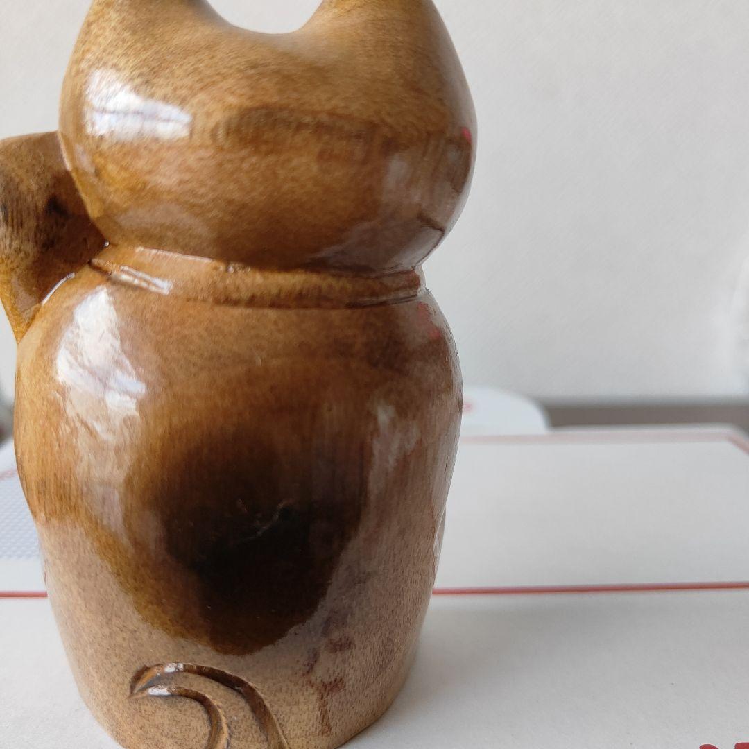 HAWAIIハワイ木製 招き猫 LUCKY CATラッキーキャット - メルカリ