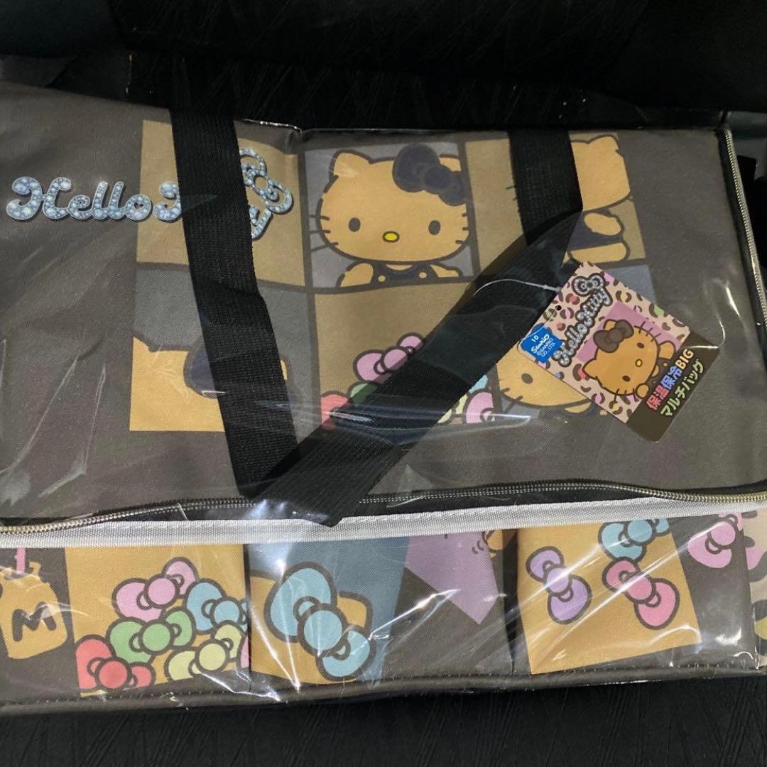 サンリオ キティ ギャル ヒョウ柄 キーケース ぬいぐるみ バッグ 保冷
