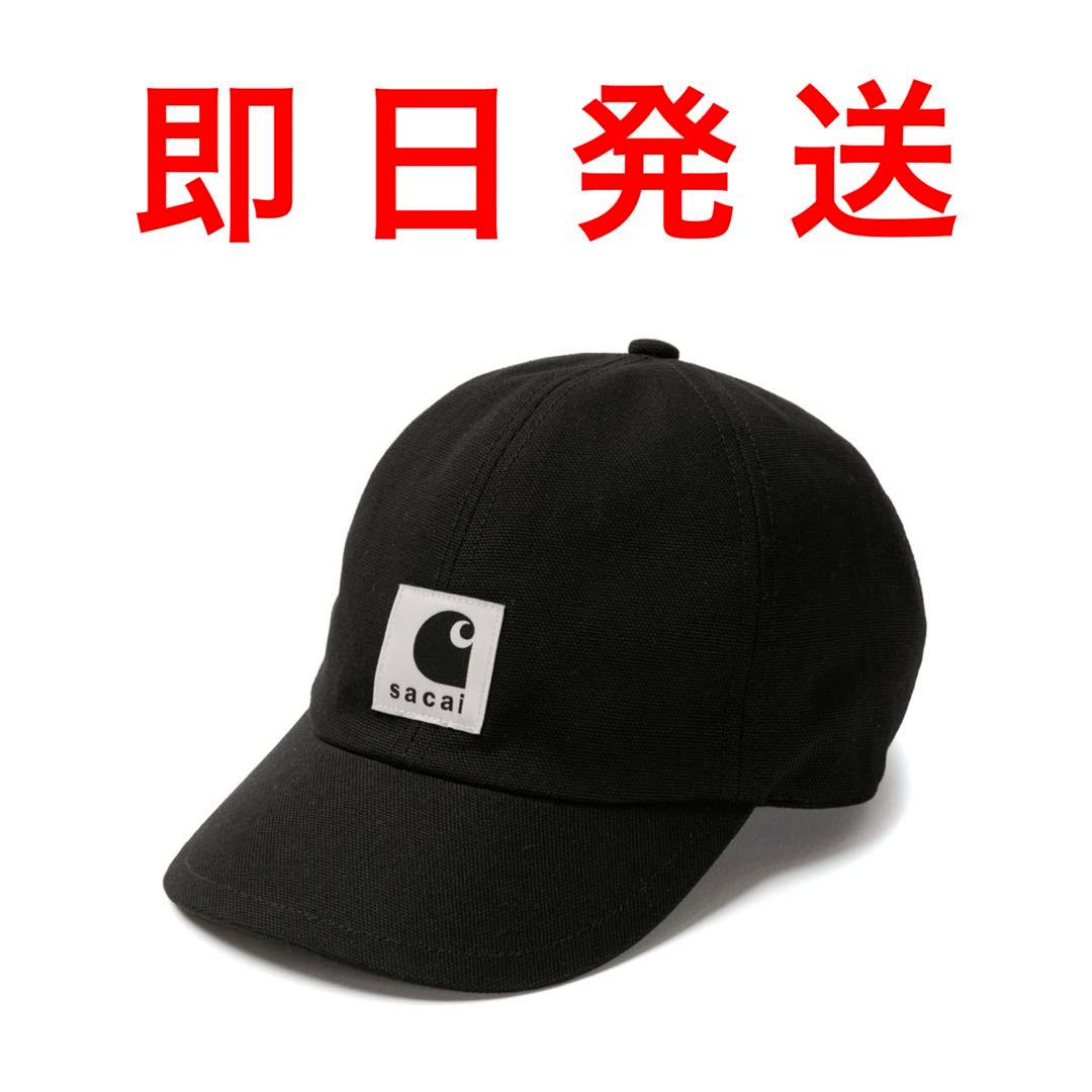 sacai Carhartt WIP Cap BLACK サカイ カーハート - メルカリ