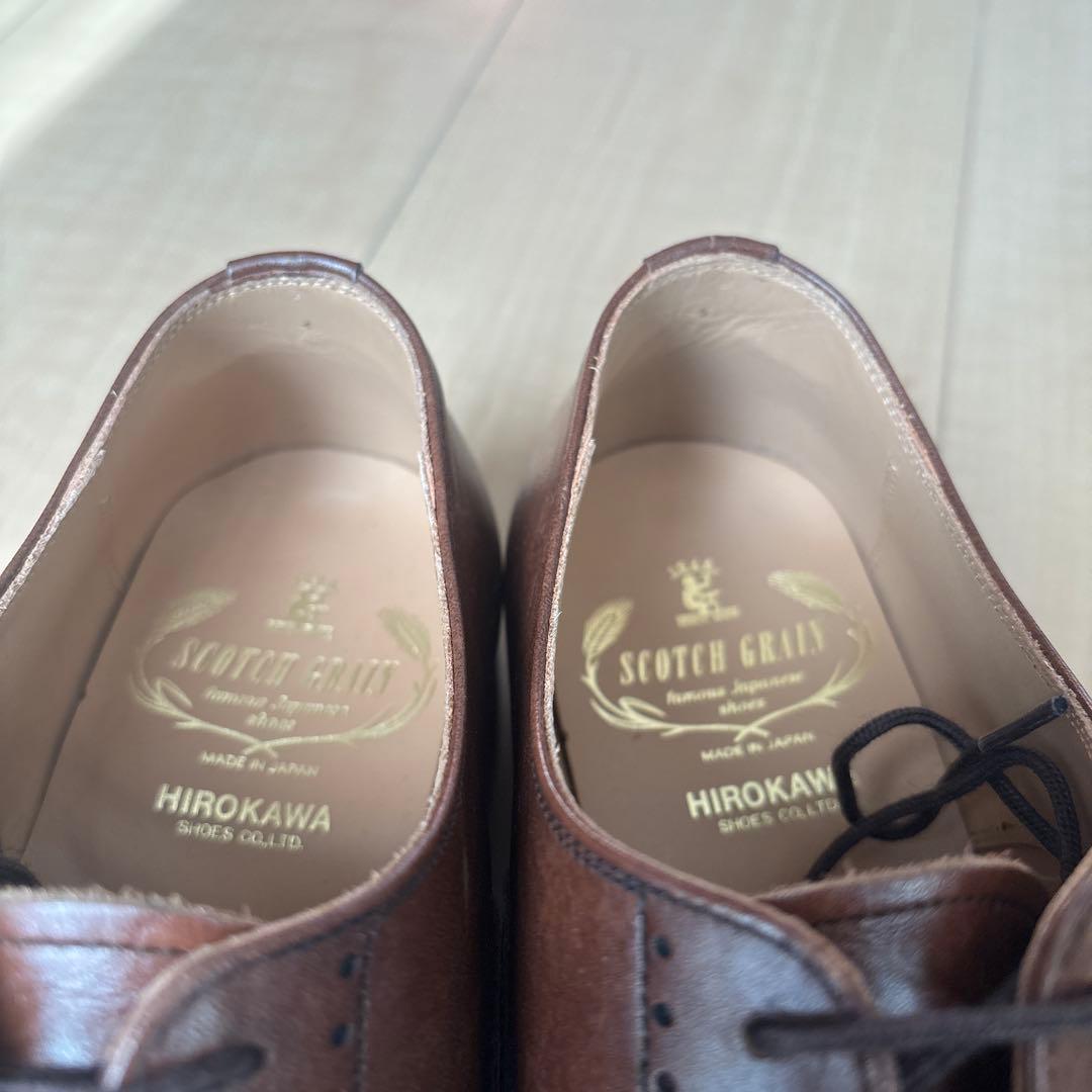 スコッチグレイン　ベルオム　756 　ダークブラウン　24.5cm