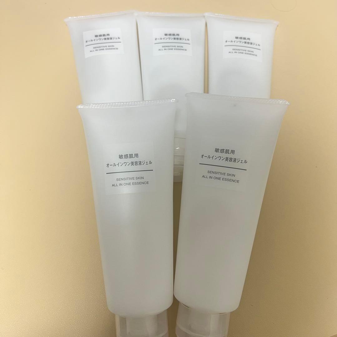 無印良品 敏感肌用 オールインワン美容液ジェル 200g×5本 敏感肌用オールインワンジェル 商品レビュー | 通販 | 無印良品