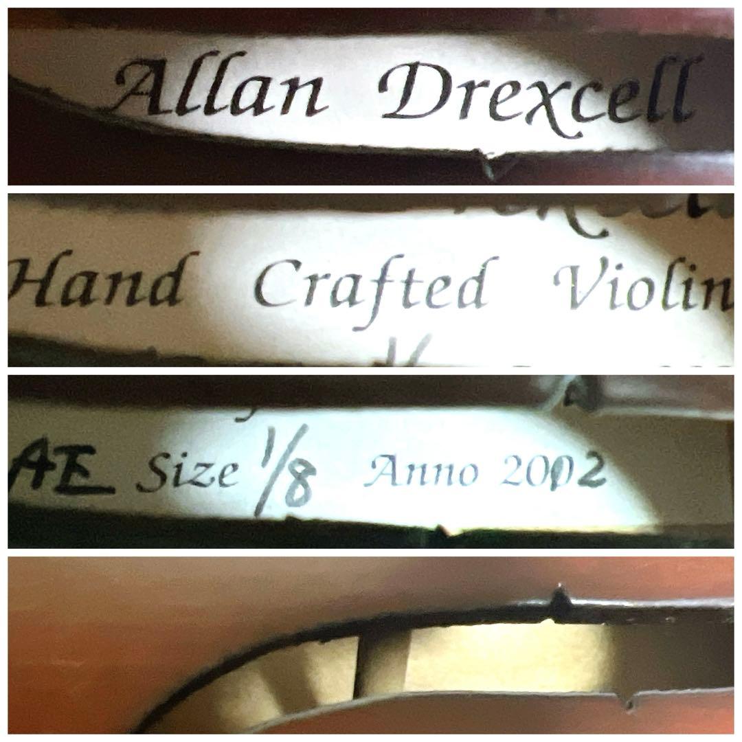 極美品】Allan Drexcell 1/8バイオリン 2012年製 - メルカリ
