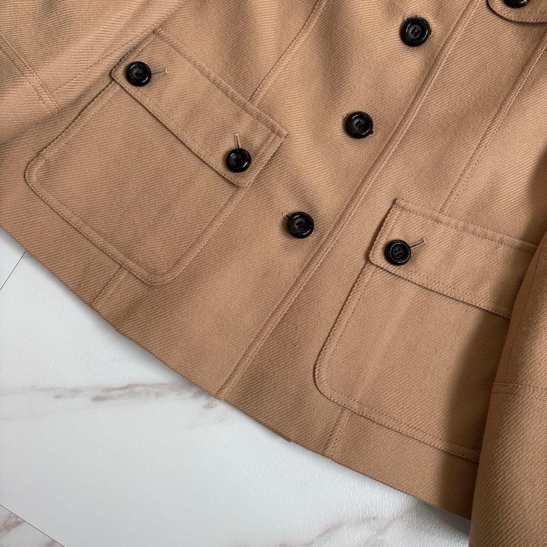 大きいサイズ3L◇バーバリーロンドン シングル ピーコート シャドー