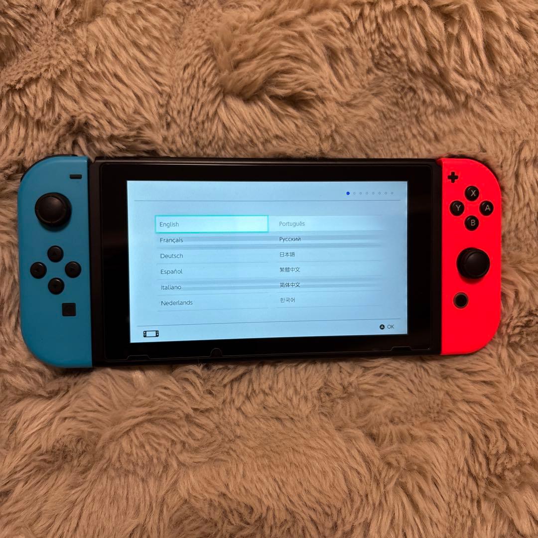 画面ジャンク テレビ接続問題なし】Nintendo Switch 本体 セット