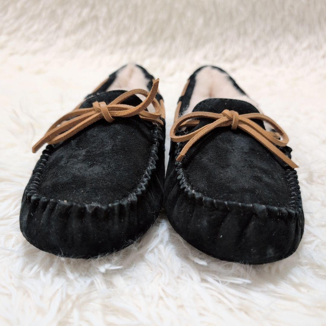 【未使用級】アグ ダコタ モカシン スリッポン ブラック 23.0cm