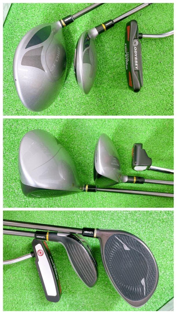 良品〜美品 テーラーメイド メンズゴルフセット グローレ 2014 初心者