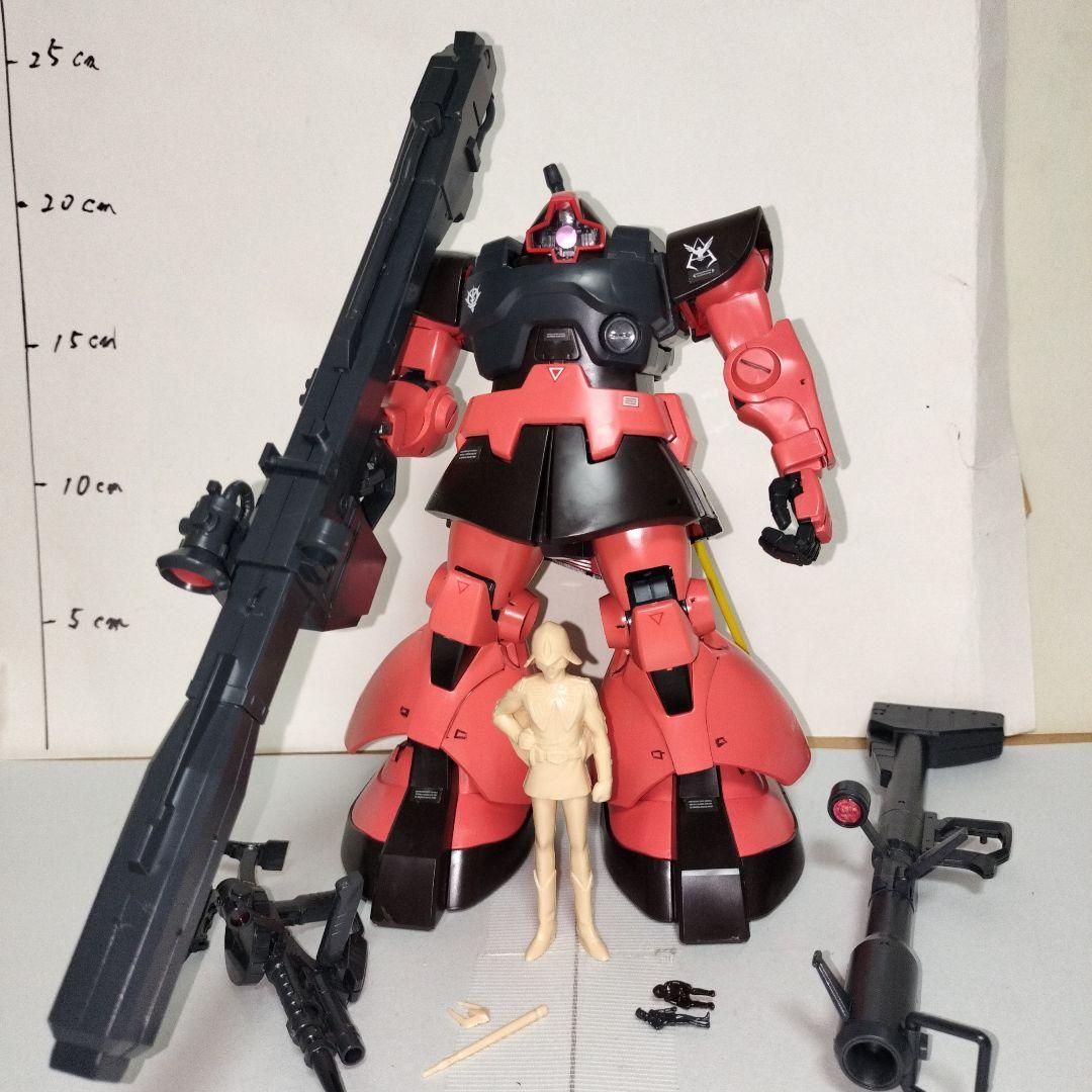 MG 1/100 シャア専用リック・ドム 素組 完成品 プレバン限定 ガンダム