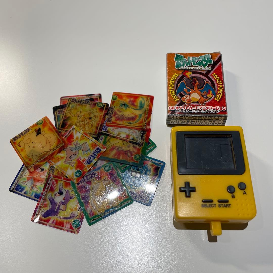 ③ポケモン ミニカード15枚とゲムボーイのミニおもちゃ - メルカリ