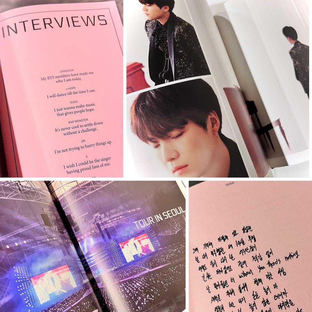 BTS WINGS concept book SUGA ユンギ プレフォト - メルカリ