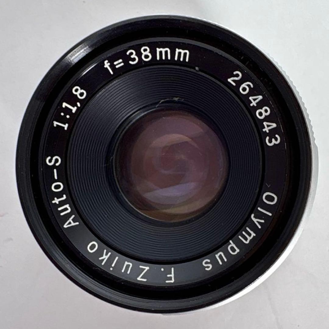 OLYMPUS PEN F 一眼レフカメラ レンズフードS-45付き - メルカリ