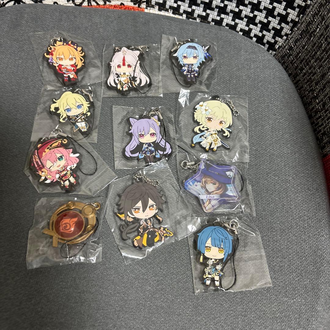 原神 ラバーストラップ等 11点まとめ売り - メルカリ