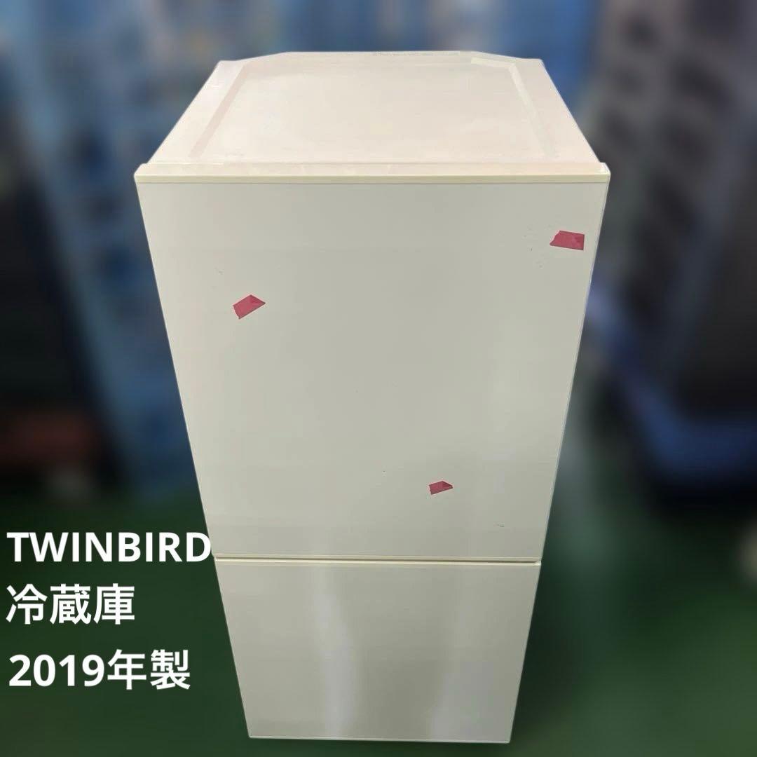 TWINBIRD ツインバード 冷蔵庫 2019年製 HR-E911 110L - メルカリ