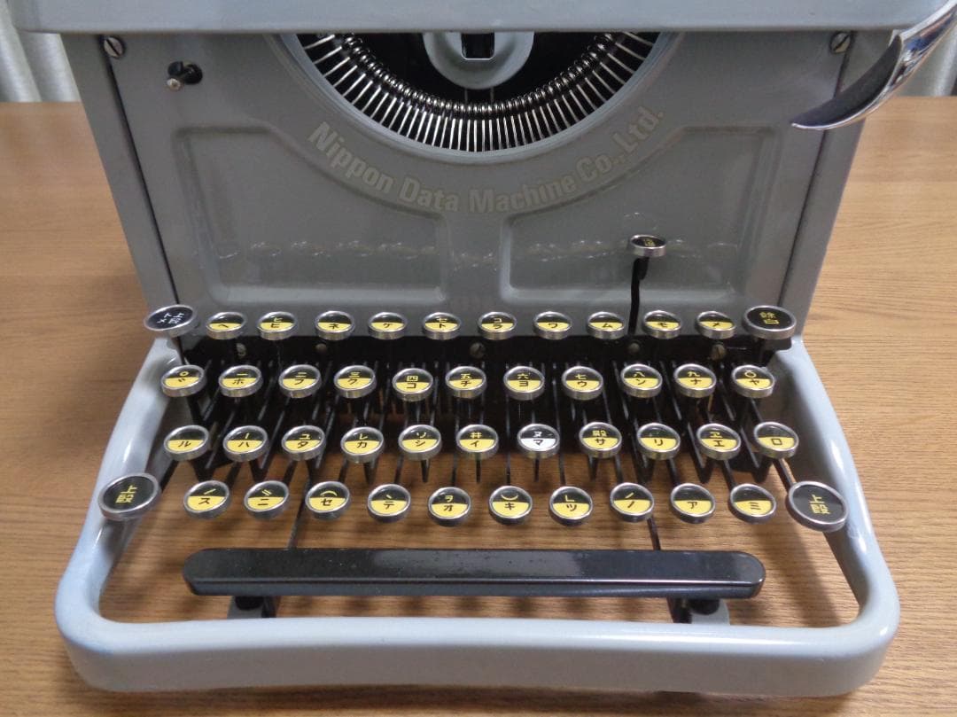 実働品 日本データマシン Aspeed 電報タイプライター カナもじくん