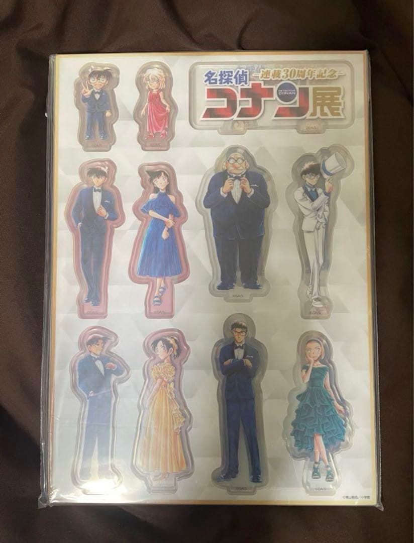 名探偵コナン コナン展 前売り券先行 入場特典 30周年 アクリル