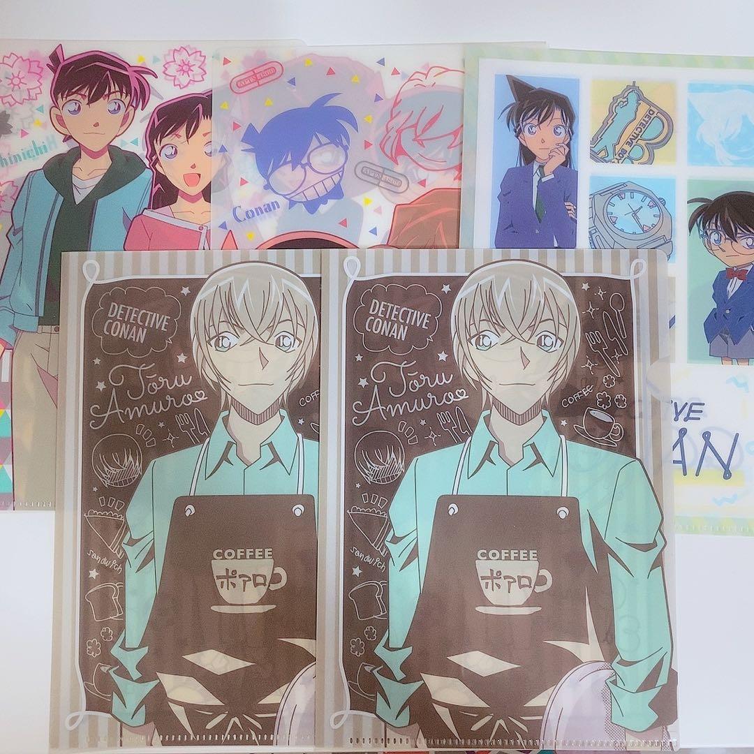 名探偵コナン ミニクリアファイル 江戸川コナン 工藤新一 毛利蘭 灰原