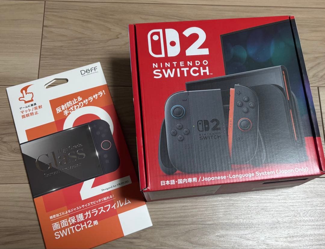 Nintendo Switch 2（ニンテンドースイッチ2）本体+保護フィルム Amazon.co.jp: 【任天堂公式ライセンス商品】ニンテンドースイッチ2