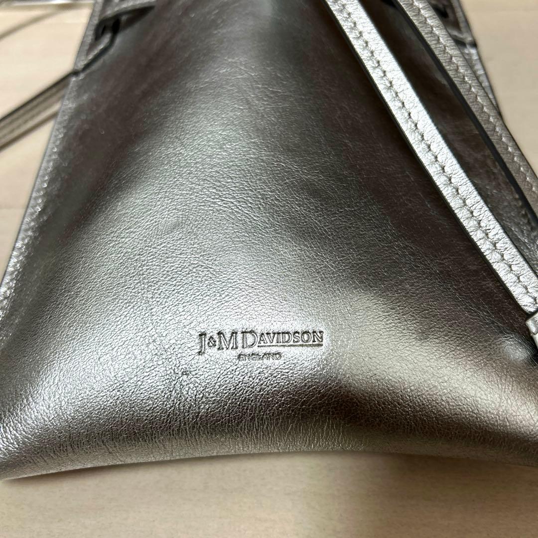 美品 J&Mデヴィッドソン ファロートートバッグミニ シルバー - メルカリ