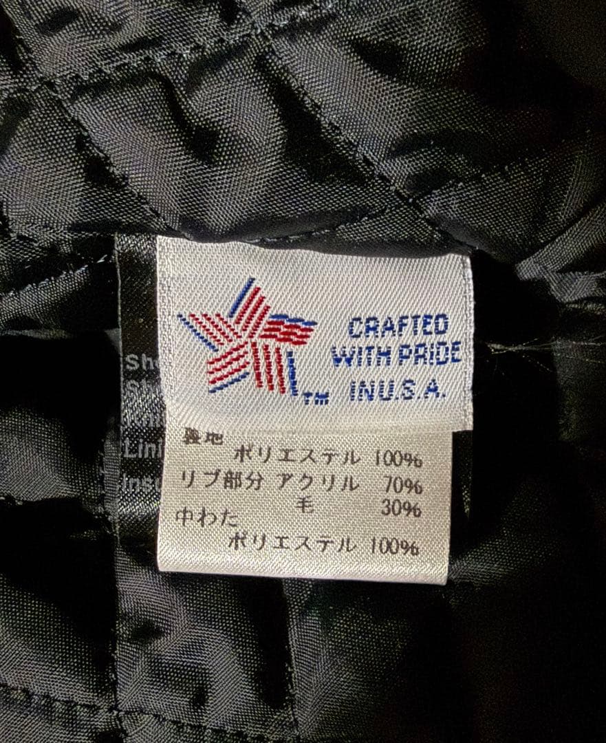 A*i様 USA製 Schott スタジャン ブラック 40サイズ