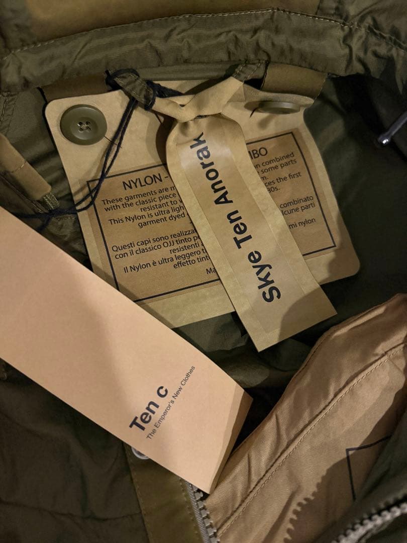 oasis リアム ギャラガー着用】Ten C skye ten anorak - メルカリ