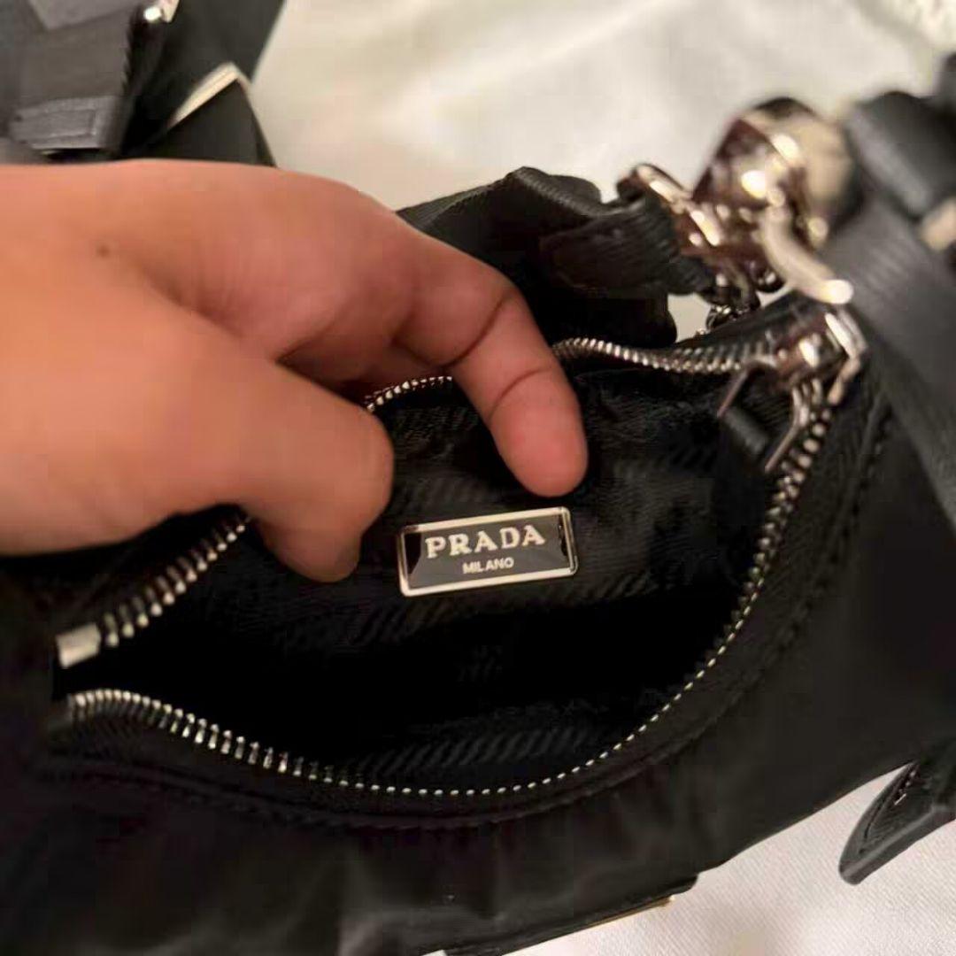 kicksboy様専用PR Re-Edition2005ブラックショルダーバッグ - メルカリ