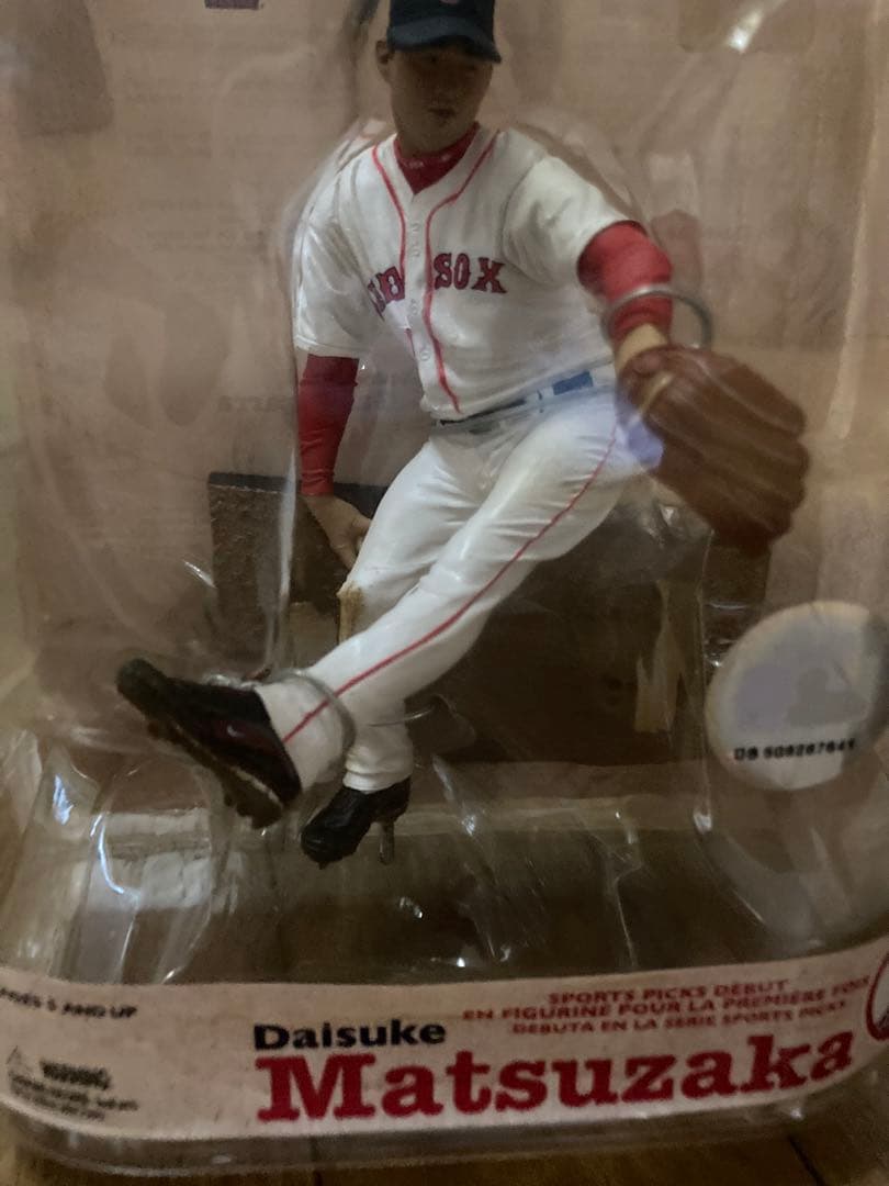 松坂大輔選手のバブル人形（レッドソックス） 楽天市場】松坂大輔 グッズ MLB グッズ フィギュア ボブルヘッド