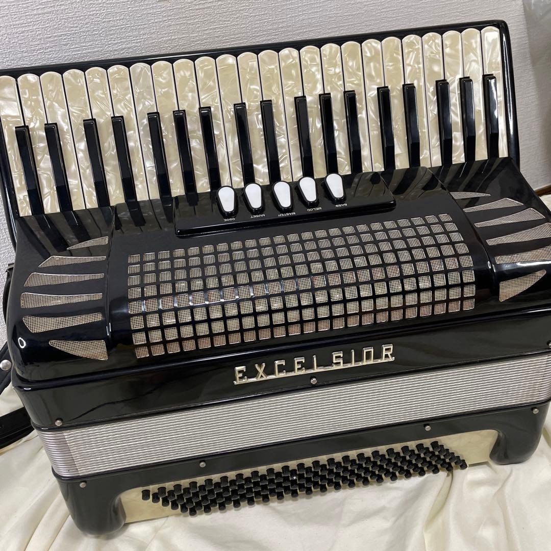 EXCELSIOR エキセルシャー アコーディオン 41鍵盤 120ベース現状品